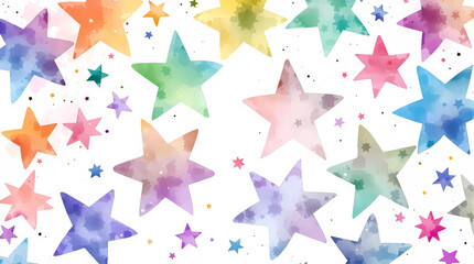 colorful stars background