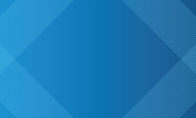 Minimalist blue abstract background with diagonal stripe accents forming a centered diamond frame. Ideal for modern digital design, tech presentations, and clean graphic templates.