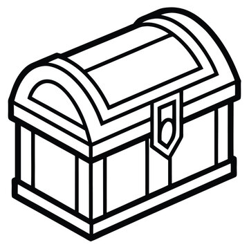 recommend clip art: "Treasure Line Art Vectors – Pirate Gold, Chest, Map & More"