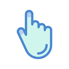 Digital Interface Pointing Hand for Web Navigation