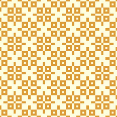 Checks wallpaper. Seamless geometric pattern. Squares background. Polygons ornament. Geometrical motif. Digital paper. Textile print. Web design. Vector art