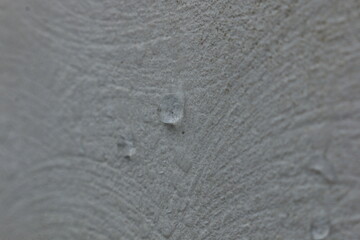 Gray walls that look wet after rain are good for the background
