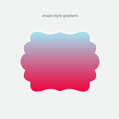 shape style gradient