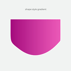 shape style gradient