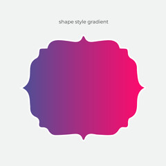 shape style gradient