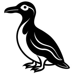 Fototapeta premium bird on a white background