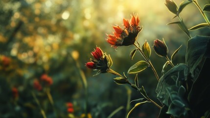 a beautiful photo of a wolfsbane flower