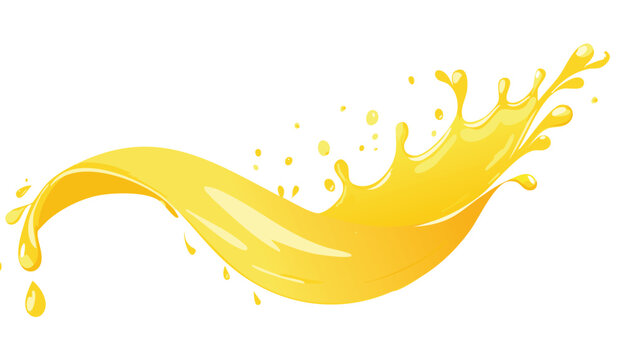 splashing yellow oil liquid, flowing golden fluid oil motion. cutout.transparent, splash, oil, liquid, fluid, semitransparent, organic, tea, drink, wave, curve, dynamic, gold, smooth, cut-out,vector.