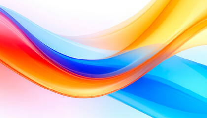 abstract colorful wave seamless background design for text