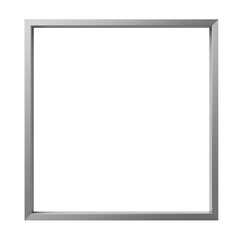 white photo frame PNG