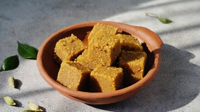 mysore pak indian recipe video