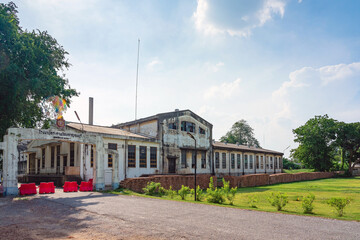The old paper mill used to produce paper during World War II, transformed into a new public...