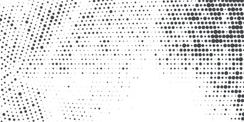 Hexagon Shapes Vector Abstract Geometric. Halftone Hex Retro Simple Pattern.
