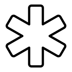 Fototapeta premium sign line icon