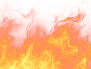 Abstract orange and yellow fire background