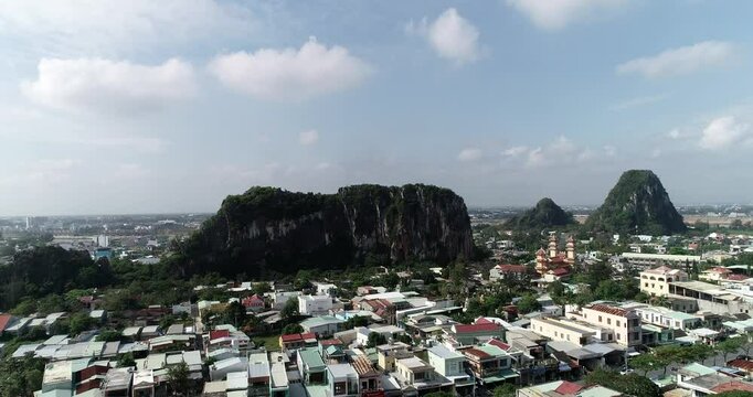 Nature of Da Nang from Above the Marble Mountains