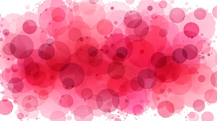 Red watercolor Bokeh Background With Soft Circles Of Light For Girly, Elegant Design