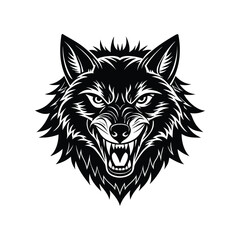 wolf head mascot