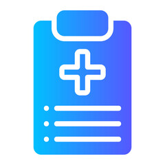 Fototapeta premium patient therapy gradient icon