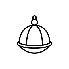 restaurant cloche icon