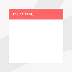 Modern pop up window illustration. Design overlay element.