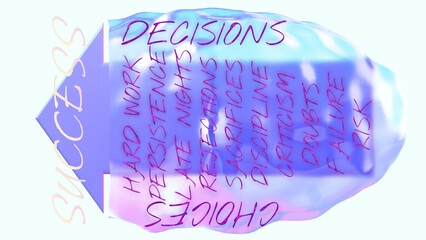 Success arrow, with the matching attributes, background, Wallpaper