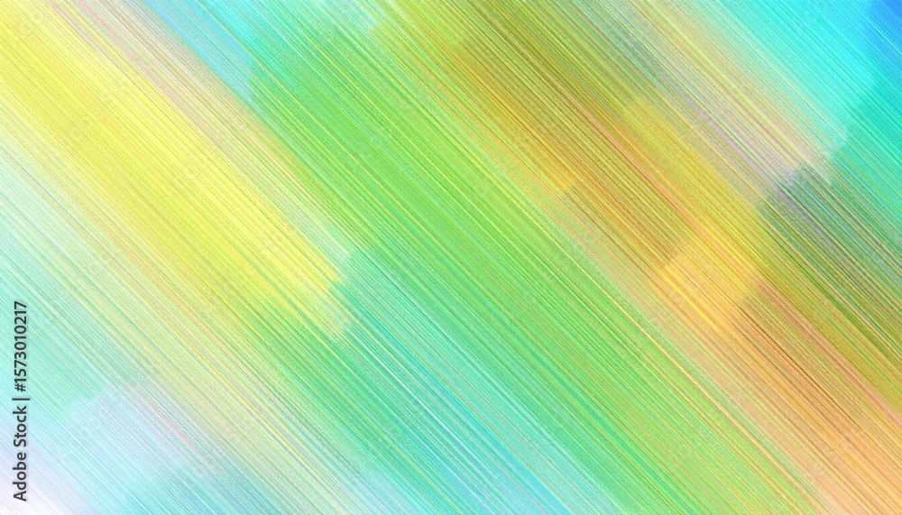 Poster abstract diagonal lines with vibrant color gradients and noise texture.