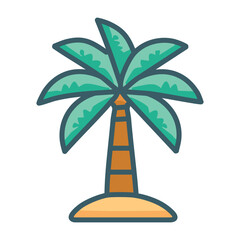 Hawaii Vacation Symbol