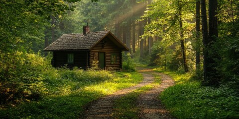 A silent retreat cottage where time slows down and nature whispers