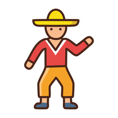 Junkanoo Festival Dancer