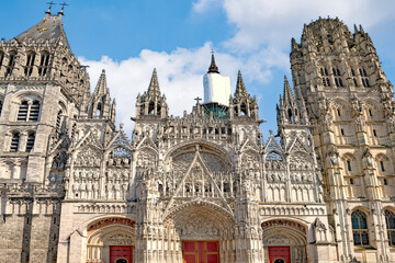 Kathedrale von Rouen,  Normandie,  Frankreich 