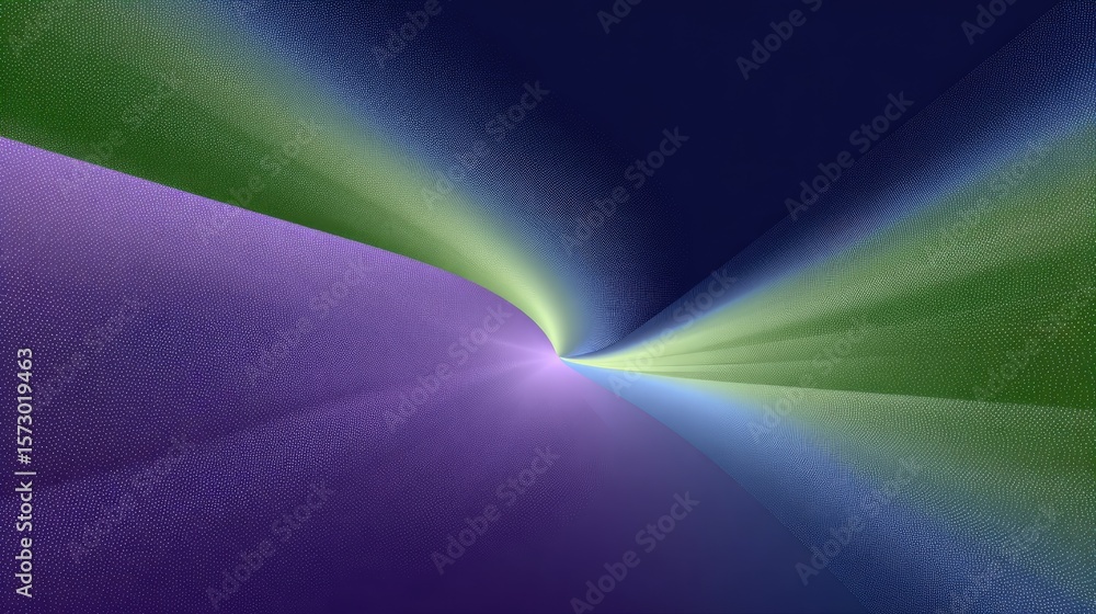 Poster abstract wave patterns in vibrant colors and soft gradients