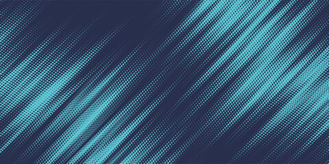 Abstract blue banner design vector, dynamic sporty horizontal background template for media promotion or web banner
