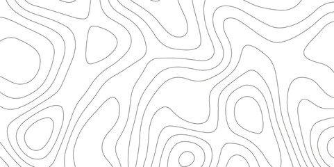 Topographic map background with geographic grid for hiking and mountain sport. modern design with white background and black wave lines. topographic contour lines vector map seamless pattern vector.