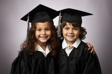 Graduation student hat graduation gown.