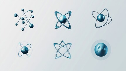 Abstract Atom Models: Exploring the Subatomic World