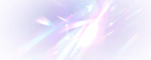PNG dreamy abstract background featuring iridescent rainbow light patterns, soft lens flare,...
