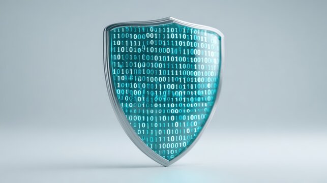 Cybersecurity Shield: Data Protection & Digital Security - Powered by Adobe