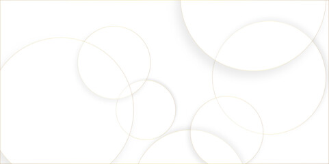 Abstract background with circle white abstract geometric background with soft light white paper circles in design .Gray abstract.  white background texture, Xmas, backdrop, lights, wallpaper design. 