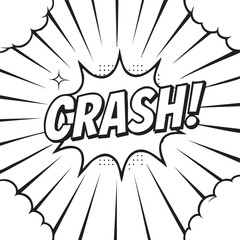 Dynamic Comic Book Smash! Action-Packed Word Art Graphic Design