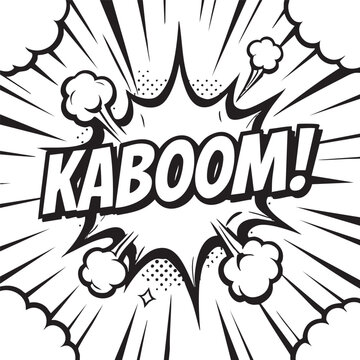 Dynamic Comic Book Smash! Action-Packed Word Art Graphic Design