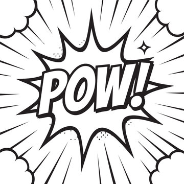 Dynamic Comic Book Smash! Action-Packed Word Art Graphic Design