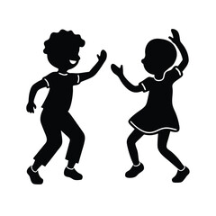 boy and girl dancing