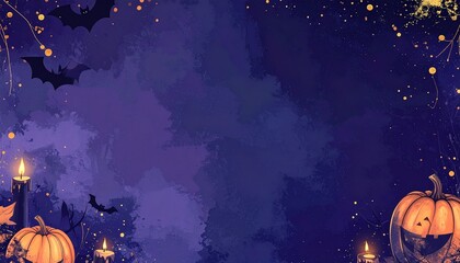 ハロウィンのレター用紙