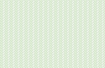 くすみグリーンの檜垣文様（和柄・ベクター素材）