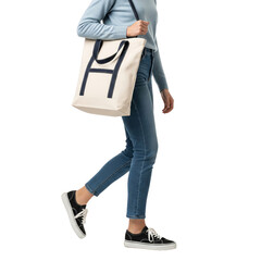 Young man and woman walking with colorful shopping bags and suitcases, happily purchasing fashion items