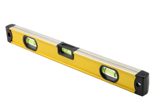 leveling tool isolated on a transparent background.