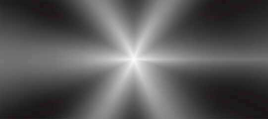 Brushed metal texture with radial light rays. Shiny aluminum surface with soft gradient lighting...