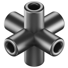 3D icon of an abstract shape