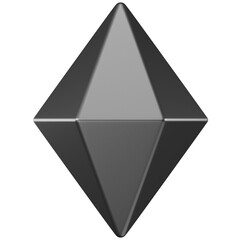 3D icon of an abstract shape
